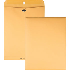 Quality Park 10 x 13 Extra Heavy-duty Clasp Envelopes, Kraft, 100 / Box, QUA37797