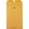 Quality Park 6 x 9 Clasp Envelopes with Deeply Gummed Flaps, Kraft, 100 / Box, QUA37855