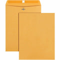 Quality Park 9-1/2 x 12-1/2 Clasp Envelopes with Deeply Gummed Flaps, Kraft, 100 / Box, QUA37893