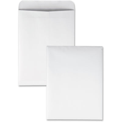 Quality Park 9 x 12 Catalog Mailing Envelopes with Redi-Seal Self-Seal Closure, White, 100 / Box, QUA43517