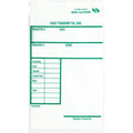 Quality Park Cash Transmittal Bags with Redi-Strip, White, 100 / Pack, QUA45220