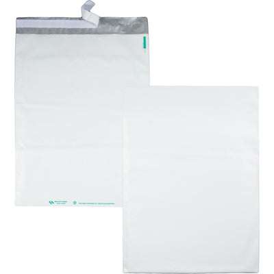 Quality Park White Poly Mailing Envelopes, 100 / Pack, QUA45235