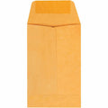 Quality Park No. 1 Coin and Small Parts Envelopes with Gummed Seal, Brown Kraft, 500 / Box, QUA50160