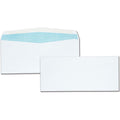 Quality Park No. 10 Security Tint Business Envelopes with Gummed Flap, White, 500 / Box, QUA90030
