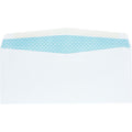 Quality Park No. 10 Security Tint Business Envelopes with Gummed Flap, White, 500 / Box, QUA90030