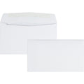 Quality Park No. 6-3/4 Business Envelopes with Gummed Flap, White, 500 / Box, QUA90070