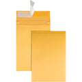 Quality Park 9 x 12 x 2 Expansion Envelopes with Self-Seal Closure, Kraft, 25 / Pack, QUA93334