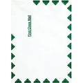 Quality Park Survivor 9 x 12 DuPont Tyvek First Class Border Mailers with Self-Seal Closure, White, 100 / Box, QUAR1470