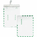Quality Park Survivor 10 x 13 DuPont Tyvek First Class Border Catalog Mailer with Self-Sealing Closure, White, 100 / Box, QUAR1590