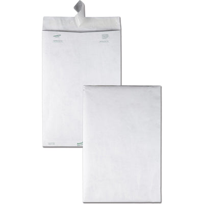 Quality Park Survivor 10 x 15 DuPont Tyvek Catalog Mailers, White, 100 / Box, QUAR1660