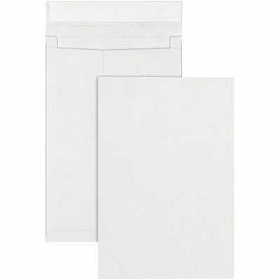 Quality Park Survivor 12 x 16 x 2 DuPont Tyvek Expansion Mailers with Self-Seal Closure, White, 25 / Box, QUAR4292