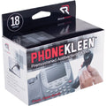 Advantus Read Right PhoneKleen Antibacterial Wipes, 18 / Box, REARR1203