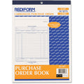 Dominion Blueline Rediform 2-part Carbonless Purchase Order Book, Pink, 8.50" Width x 11" Length, RED1L147