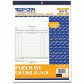Dominion Blueline Rediform 2-part Carbonless Purchase Order Book, Pink, 8.50" Width x 11" Length, RED1L147