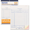 Dominion Blueline Rediform 2-part Carbonless Purchase Order Book, Pink, 8.50" Width x 11" Length, RED1L147