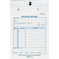 Dominion Blueline Rediform Carbonless Receiving Record Slip Book, 5.50" Width x 7.87" Length, RED2L260