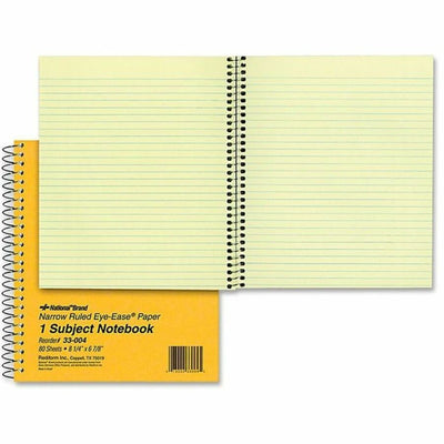 Dominion Blueline Rediform Brown Board 1-Subject Notebooks, 6 7/8" x 8 1/4", RED33-004