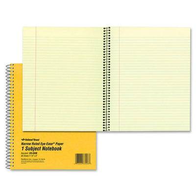 Dominion Blueline Rediform One-Subject Narrow Ruled Notebook, 8" x 10", RED33008