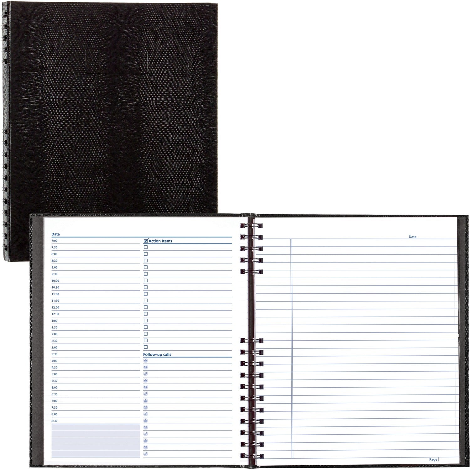 Blueline NotePro Undated Daily Planner, 1 Each