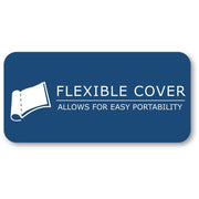 Roaring Spring Wide Ruled Flexible Cover Composition Book, 8.5" x 7" 48 Sheets, Black Marble, 1 Each