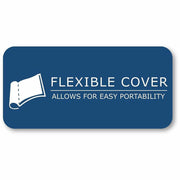 Roaring Spring Wide Ruled Flexible Cover Composition Book, 8.5" x 7" 48 Sheets, Black Marble, 1 Each