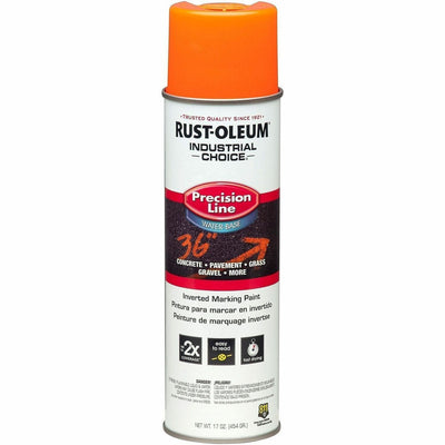 Rust-Oleum Industrial Choice White M1800 Marking Paint Spray, RST203036