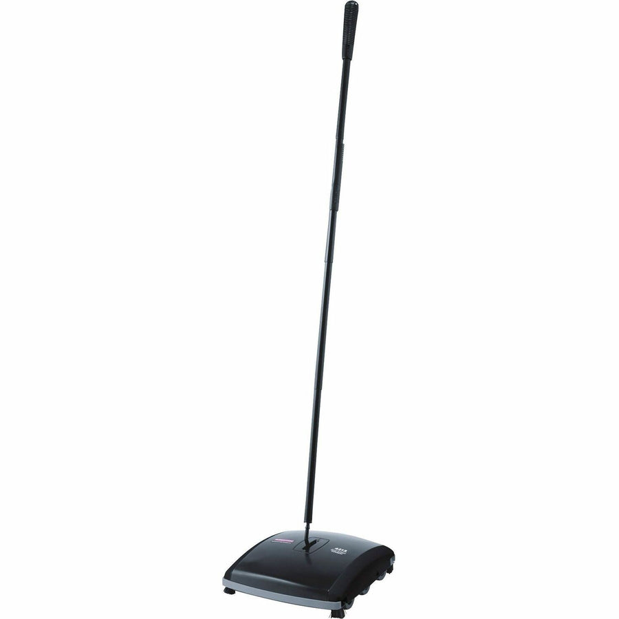 Rubbermaid Commercial Dual Action Sweeper, 7.5" x 4", Black, Plastic, RCP421388BK