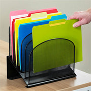 Safco Onyx Wire Mesh Desktop Organizer, 1 Each
