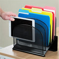 Safco Onyx Wire Mesh Desktop Organizer, Black, SAF3257BL