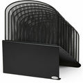 Safco Onyx Wire Mesh Desktop Organizer, Black, SAF3258BL