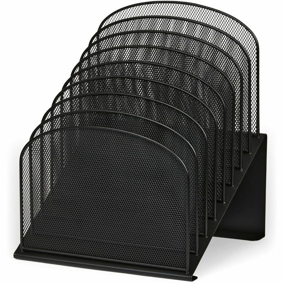 Safco Onyx Wire Mesh Desktop Organizer, Black, /CT — view 1