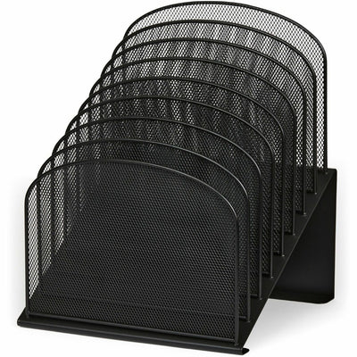 Safco Onyx Wire Mesh Desktop Organizer, Black, /CT — view 1