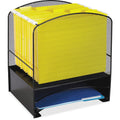 Safco Mesh Hanging File and Letter Tray Rack, Black, SAF3260BL