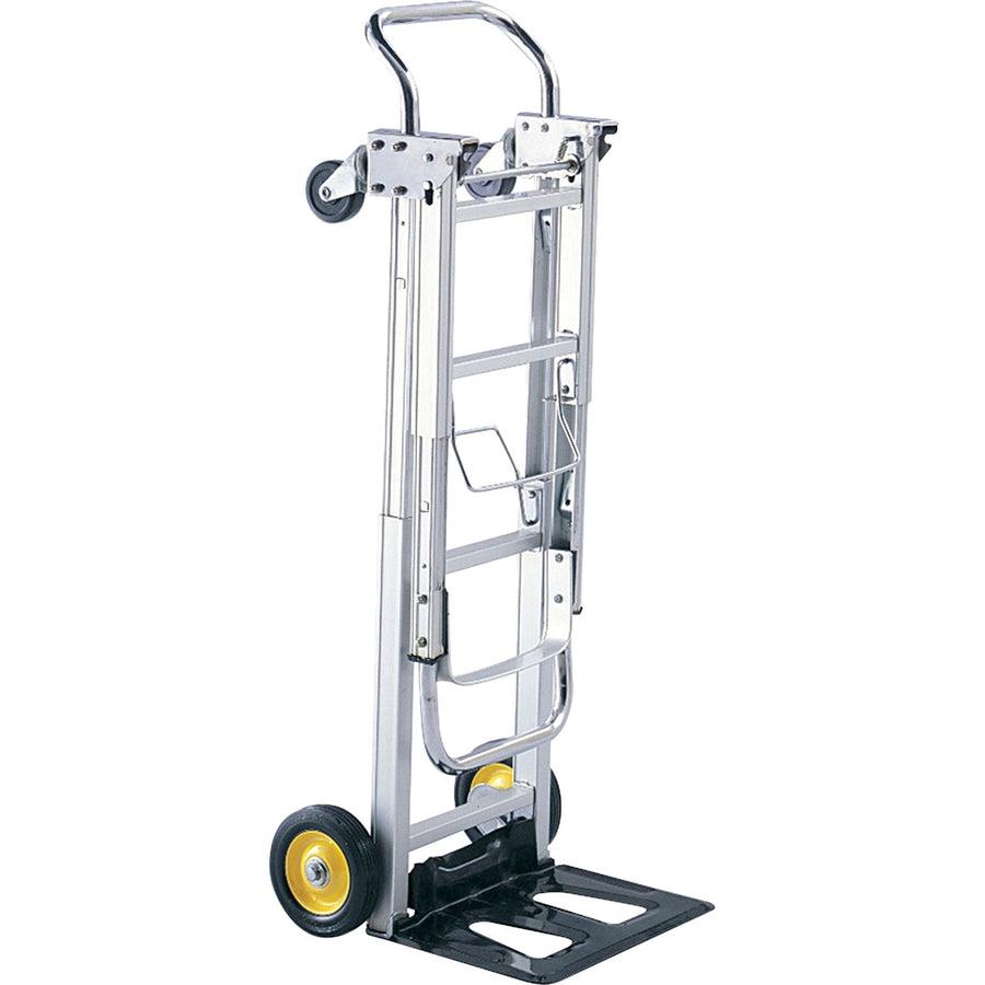 Safco HideAway Convertible Hand Truck, Silver, /CT — view 1