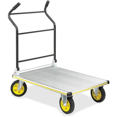 Safco Stow-Away Platform Hand Truck, Silver, SAF4053NC