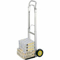 Safco Hideaway Compact Hand Truck, Silver, SAF4061