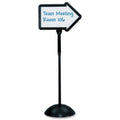Safco Write Way Dual-sided Directional Sign, SAF4173BL