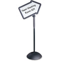 Safco Write Way Dual-sided Directional Sign, SAF4173BL