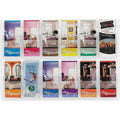 Safco 12 Pamphlet Pocket Display Rack, Clear, SAF5604CL