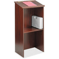Safco Stand Up Lectern, Brown, SAF8915MH