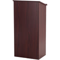 Safco Stand Up Lectern, Brown, SAF8915MH