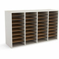 Safco Adjustable Shelves Literature Organizers, Gray, SAF9424GR