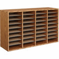 Safco Adjustable Shelves Literature Organizers, Black, SAF9424MO