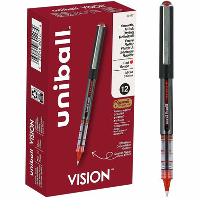 uni-ball uniball™ Vision Rollerball Pens, 1 Dozen, UBC60117