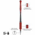 uni-ball uniball™ GEL GRIP Gel Pens, 1 Dozen, UBC65452