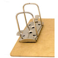 Saunders Lock-O-Matic Dual Arch Ring Archboard, Brown, 9" Width x 15" Length, SAU05712
