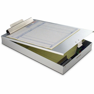 Saunders Redi-Rite Holder/Portable Desktop, Silver, 8 1/2" Width x 12" Length, SAU11017