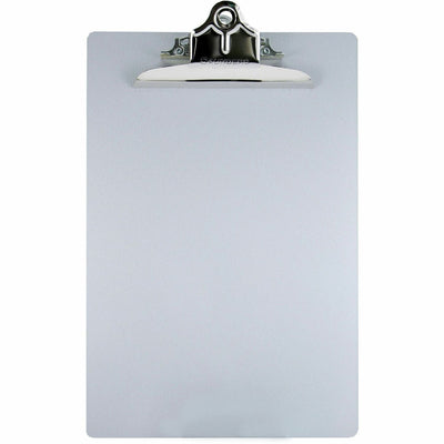 Saunders Aluminum Round Corner Clipboards, Silver, 8 1/2" Width x 12" Length, SAU22517