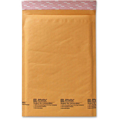 Sealed Air JiffyLite Cellular Cushioned Mailers, Kraft, 25 / Carton, SEL10189