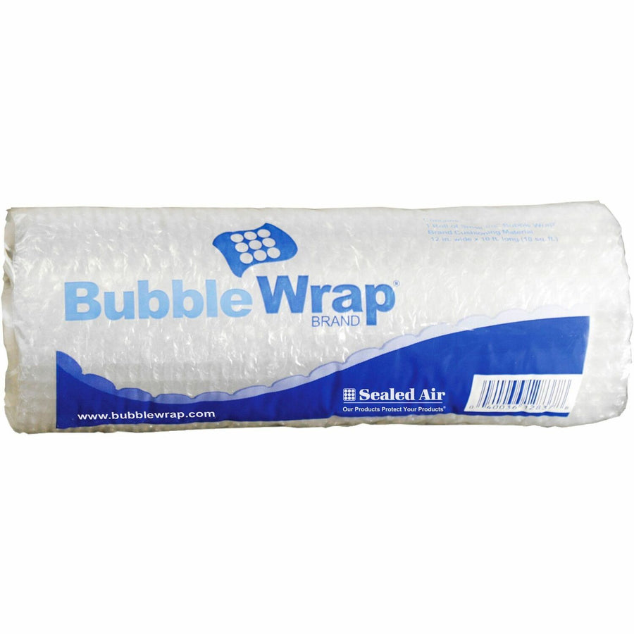 Sealed Air Bubble Wrap Multi-purpose Material, Clear, Perforated, 1 Roll, SEL10601